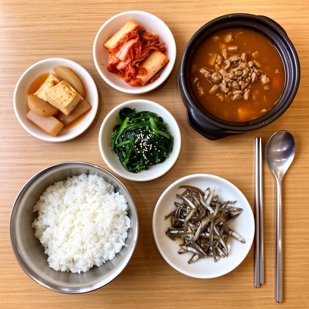 반찬 5종